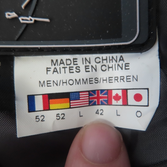 vintage 90s SPYDER US SKI TEAM jacket TEAM USA waterproof mens L - Picture 9 of 11